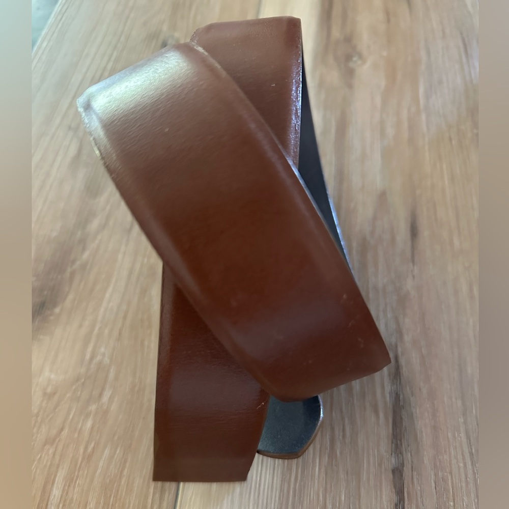 W. Kleinberg Classic Leather Belt M